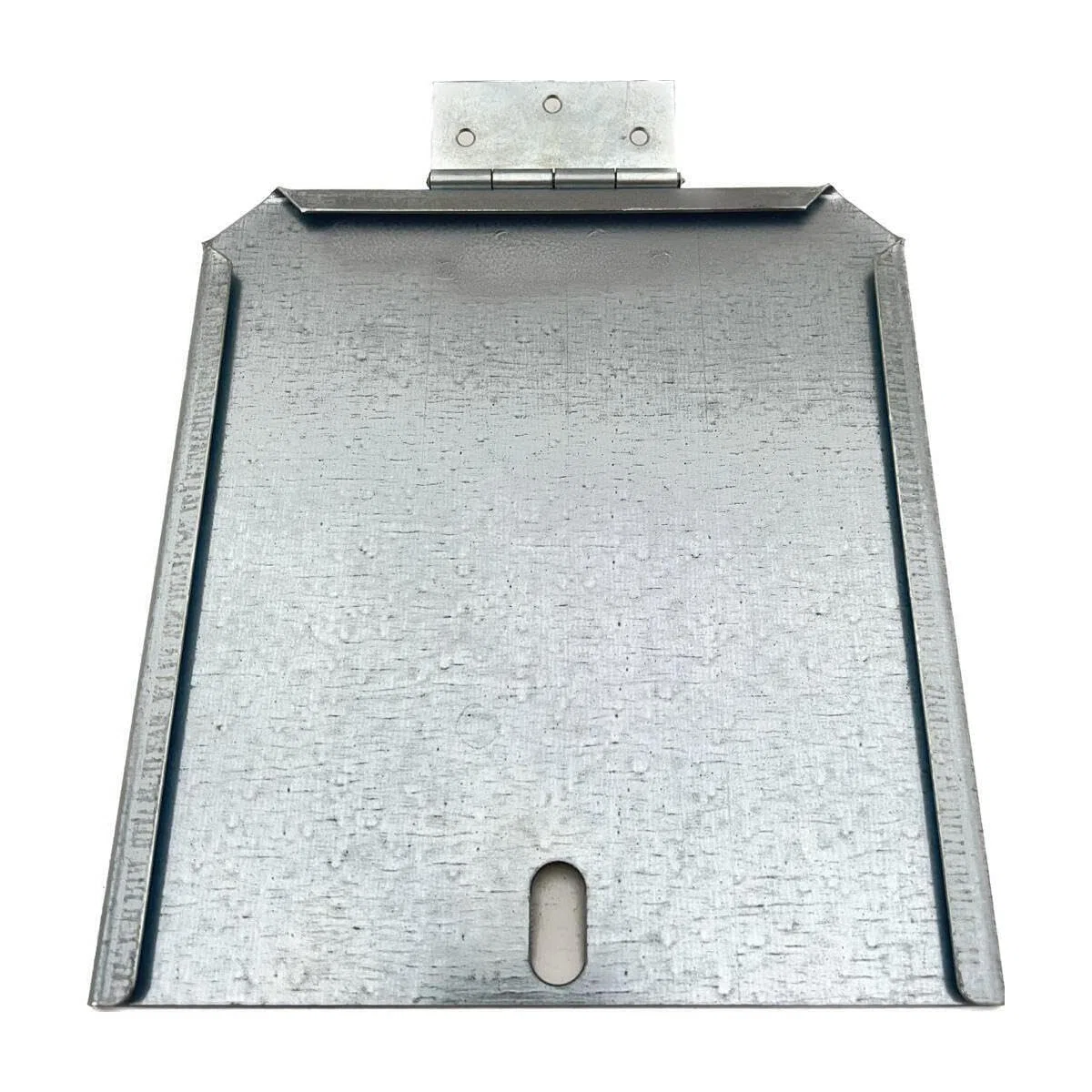 Portatarga con cerniera in acciaio ZINCATO 165x165 mm