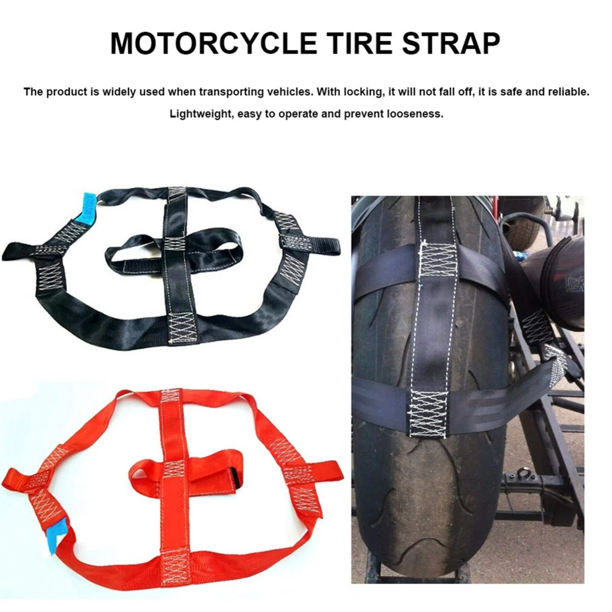 Cinghia per moto, cinghia di fissaggio per veicoli, cinghia per ruota posteriore, cinghia per pneumatici, moto, moto, corda, cinghia per corda elastica