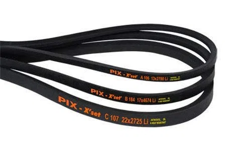 Cinghia trapezoidale A 74 V Belt Liscia classica Pix 13x8x1880 mm