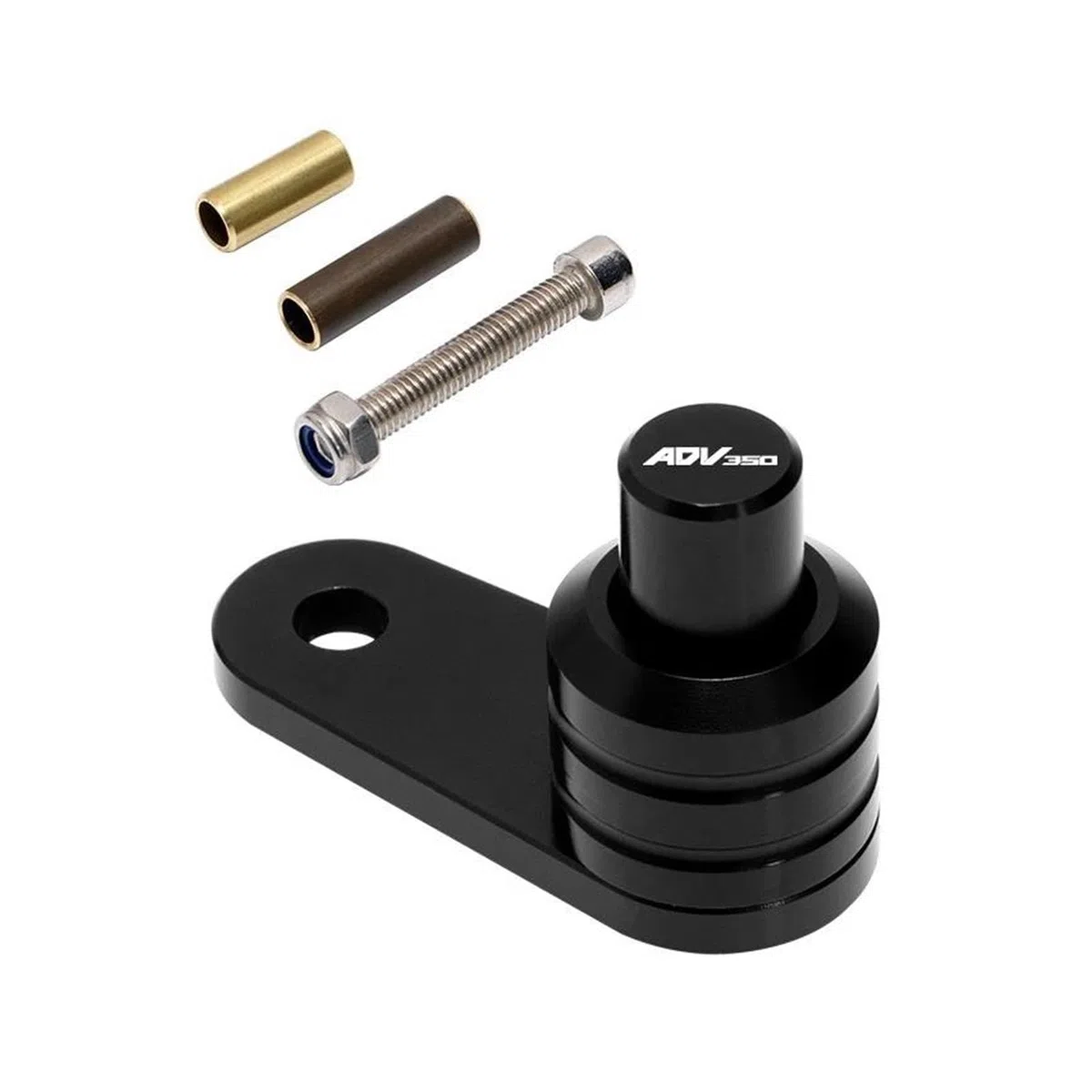 Leva Di Blocco Del Pulsante Dell'interruttore Del Freno Di Stazionamento Della Motocicletta Accessori Per H&ONDA ADV350 ADV 350 2021 2022 2023 2025(Black)