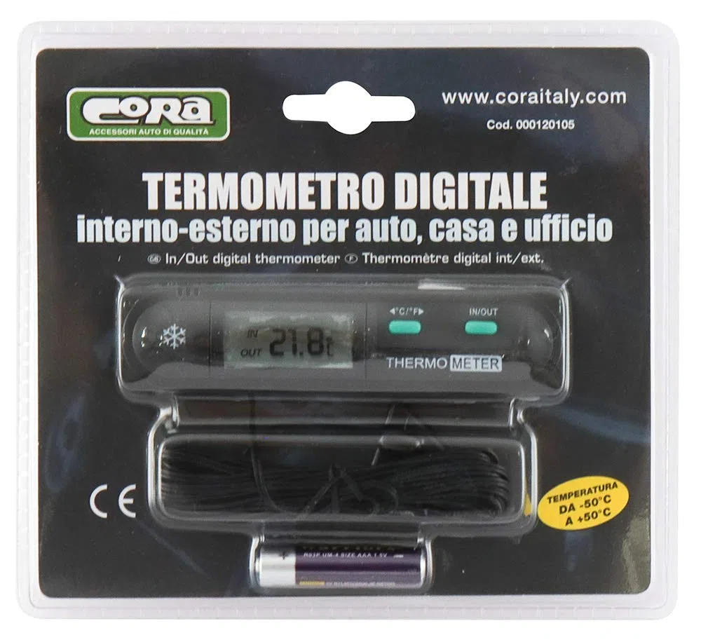 Cora 000120105 Termometro Interno/Esterno
