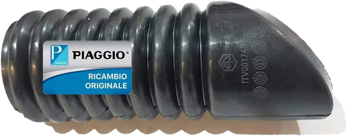 MANICOTTO TUBO SOFFIETTO RACCORDO ASPIRAZIONE ARIA VESPA PX TUTTI I MODELLI - VESPA ARCOBALENO 125 150 200 ORIGINALE PIAGGIO.