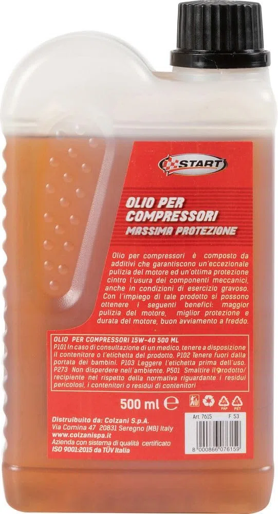 Start Olio per compressore 15W40