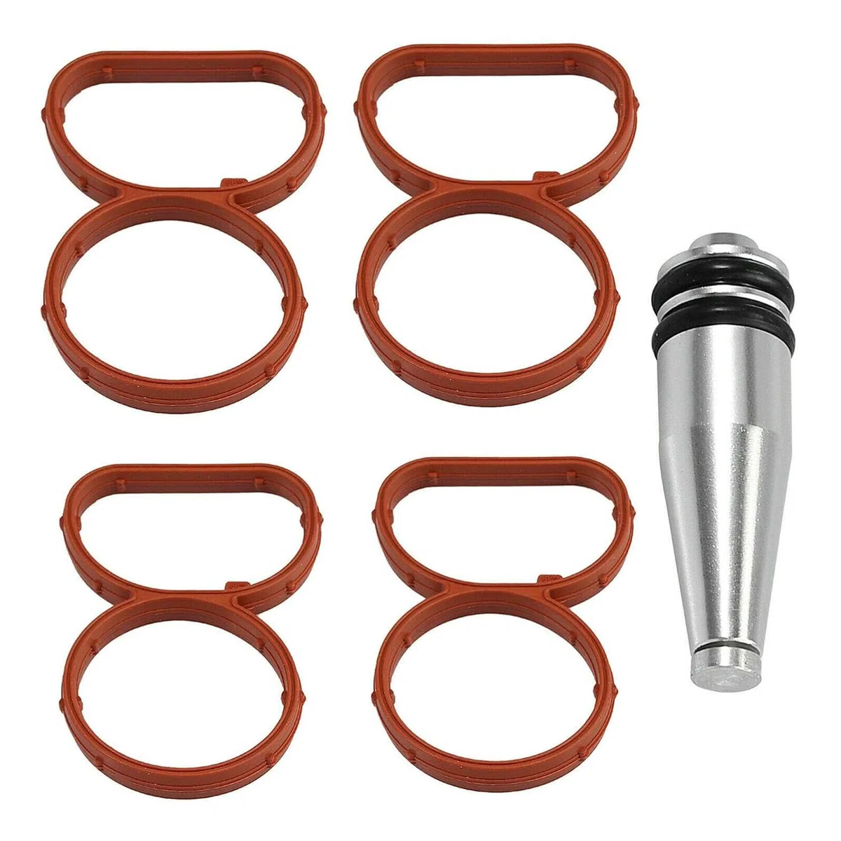 Kit di rimozione valvole di aspirazione 11618507239 compatibile con serie 1(E81 E82 E87 E88), 3(E90 E91E92 E93), 5(E60 E61), X1(E84), X3(E83), valvola di aspirazione in metallo con guarnizione