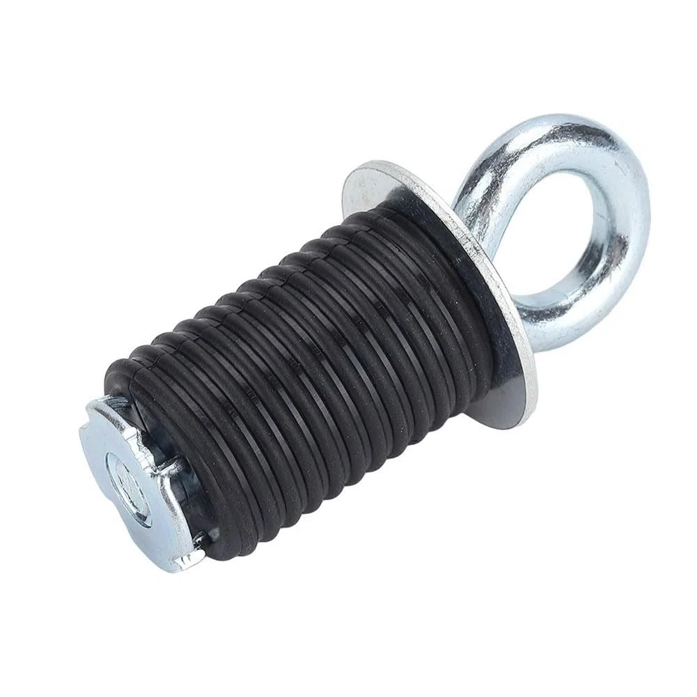 Confezione da 6 ganci di ancoraggio Lock and Ride per polaris per rzr 1000 UTV ATV, robusto metallo presa sicura, nero argento