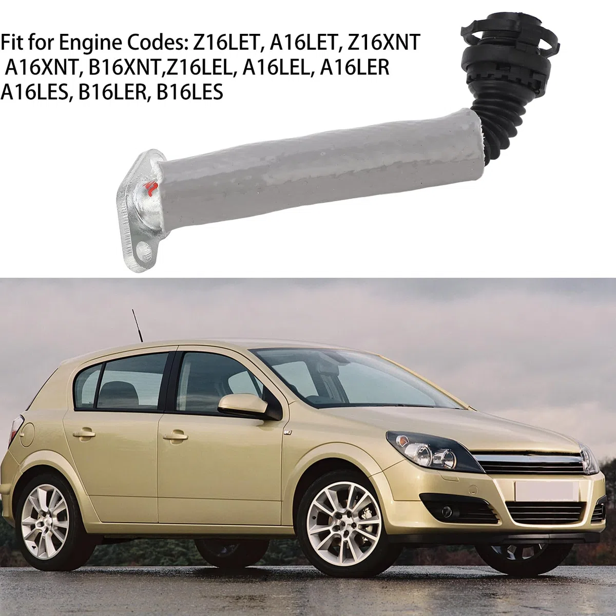 Per H, Zafira C Turbo Tubo di ritorno dell'olio, 55574129 Tubo di ritorno dell'olio resistente al calore e a prova di perdite, sostituzione per E 2015, Zafira B 2005-14