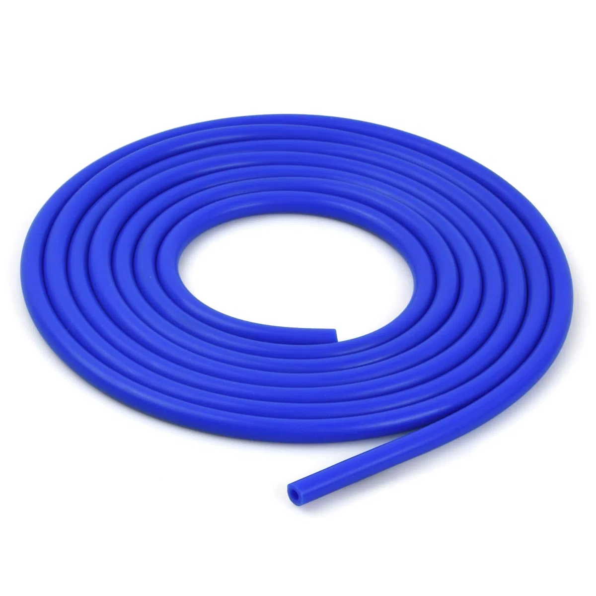 Tubo Sottovuoto in Silicone per Auto, Diametro Interno di 4 mm e Diametro Esterno di 8 mm, Lunghezza di 3 Metri, Tubo in Silicone Blu