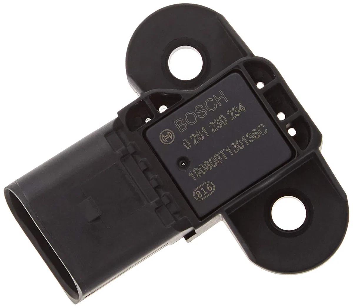 BOSCH Sensore, Pressione alimentazione 0261230234 Compatibile con: AUDI A3, A3 Sportback, A4 B7, A4 B7 Avant, A4 B7 Cabriolet, A4 B8, A4 B8 Avant, A5, A5 Cabriolet, A5 Sportback, A6 Allroad C6