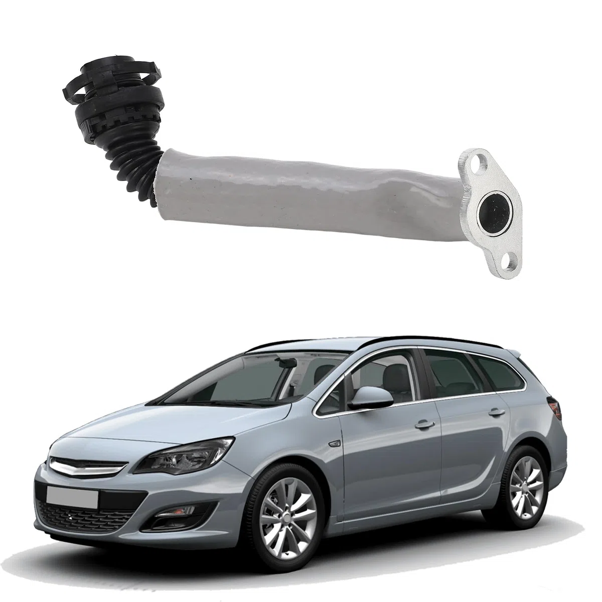 Per H, Zafira C Turbo Tubo di ritorno dell'olio, 55574129 Tubo di ritorno dell'olio resistente al calore e a prova di perdite, sostituzione per E 2015, Zafira B 2005-14