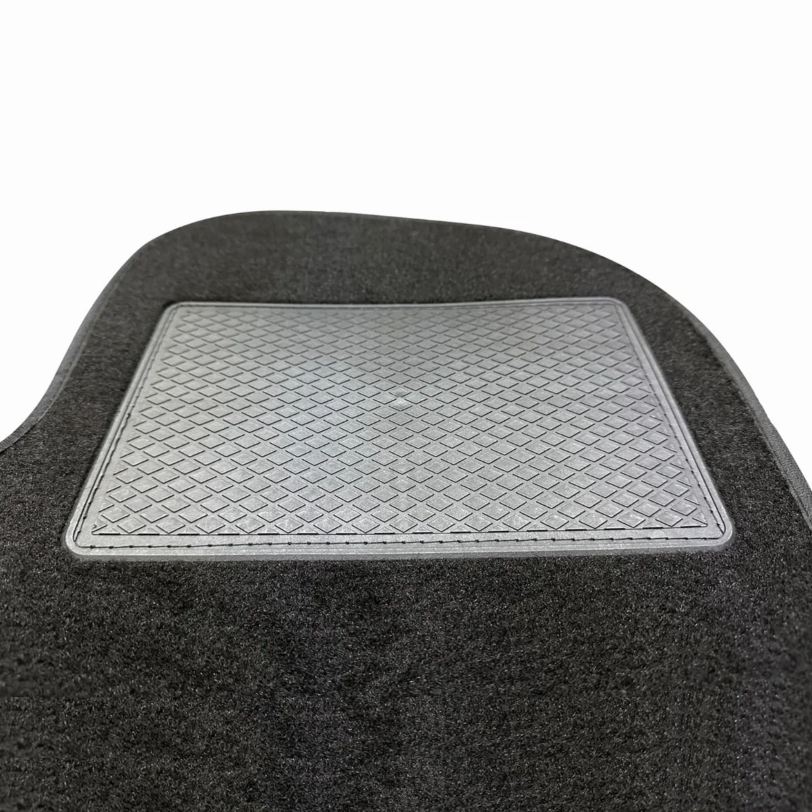 SERIE 2 TAPPETI - TAPPETINI IN MOQUETTE NERI PER SMART FORTWO 450-2004 ->2007