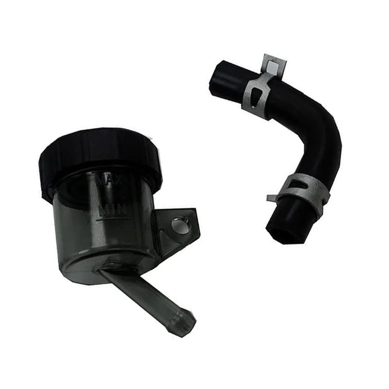 WANGCL 2PCS Serbatoio del liquido dei freni del motociclo Universale Frizione del motociclo Cilindro principale del freno Pompa del freno Tazza dell'olio