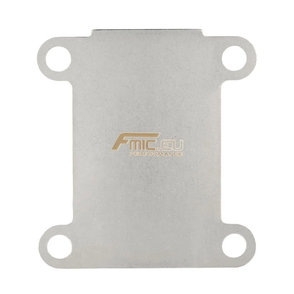 FMIC.EU Performance EGR Piastra di chiusura per motori Alfa Fiat Opel Saab 1.9 2.4 JTD CDTI TiD, robusta piastra di copertura in acciaio per turbocompressori, soluzione di alta qualità per sport
