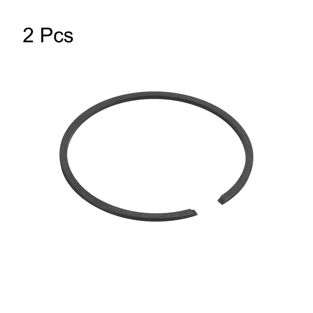 sourcing map Set di 2 anelli per pistone, 40 mm x 1,5 mm, anelli per pistone di dimensioni standard, adatti per parti di ricambio per motosega