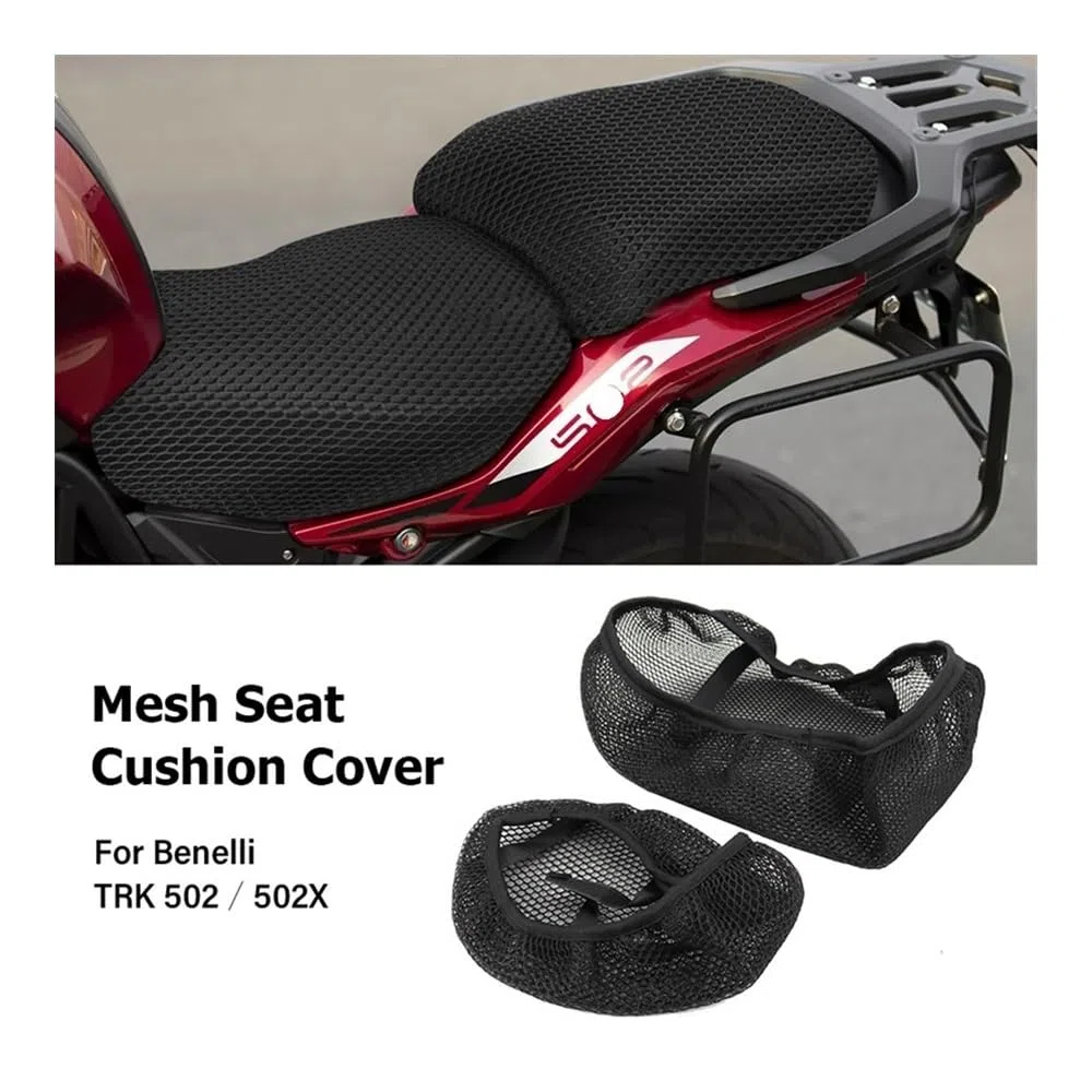 Protettiva Coprisella Accessori Moto Per Be&nelli TRK502 TRK502X TRK 502X502X 3D Traspirante Antiscivolo Coprisedile Protettivo Per Moto