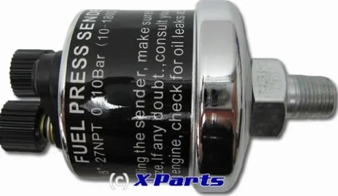 Indicatore di pressione della benzina da 52 mm, 0-6 bar