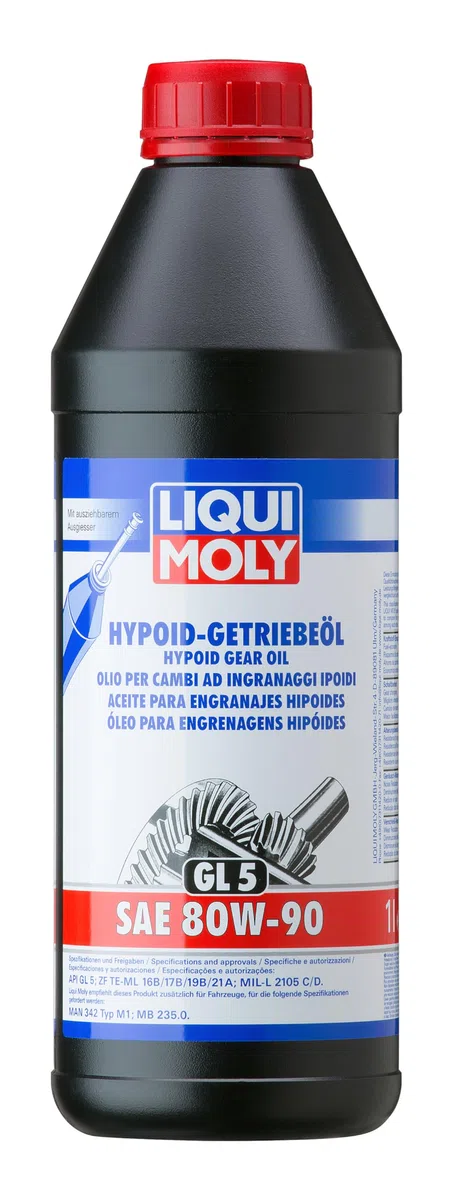 LIQUI MOLY 4406 Olio differenziale per cambi a dentatura ipoide Posteriore 1L