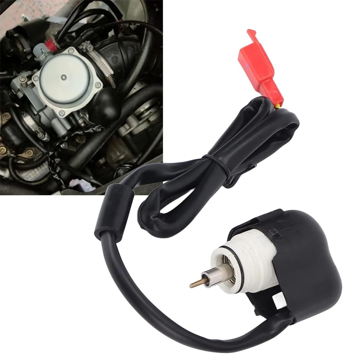 Carburatore di avviamento 12V con starter elettrico automatico – E-Choke e ammortizzatore elettronico per CVK VOG FLY VESPA 150 250 260 300