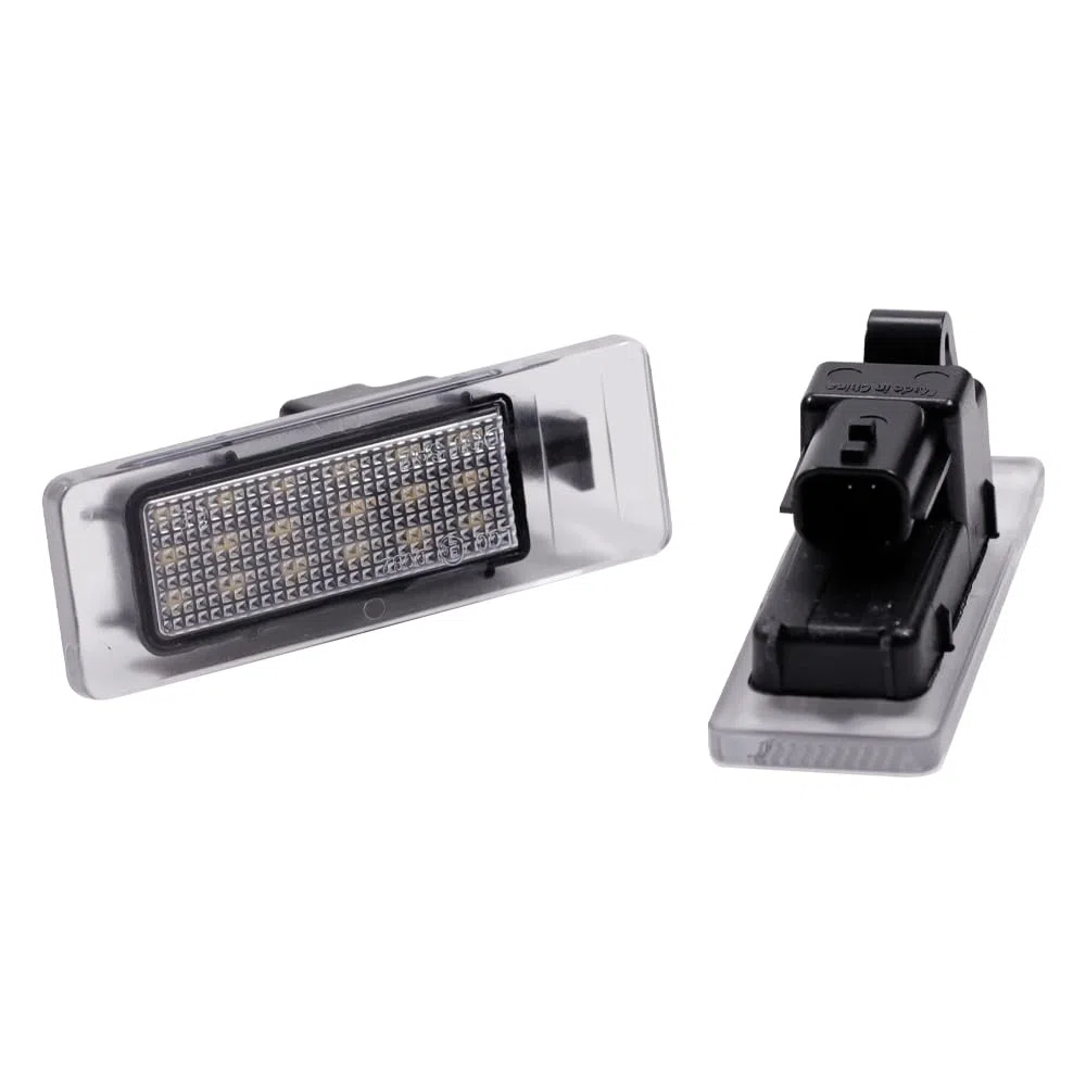 2 PZ LED Licenza Numero Targa Luce Per Renault Megane 4 Scenic IV Twingo Kangoo Koleos MK2 Clio IV V Logan Sandero Dacia Duster Luci Targa per Auto