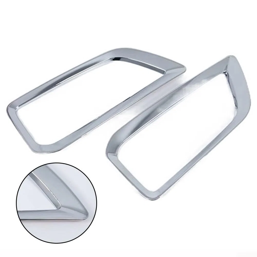 Elegante Chrome Trim per for hyundai Per Encino e Per Kona 2018 2021 Anteriore Fendinebbia Lampade Facile Installazione