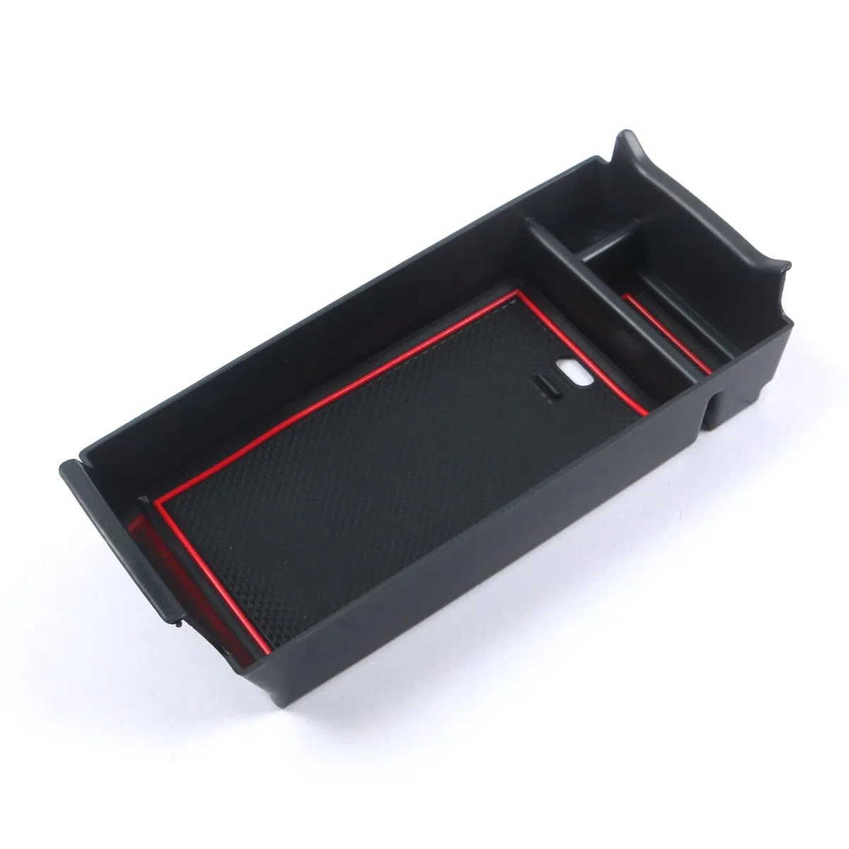 CDEFG Mercedes Classe A W177 V177 Classe B W247 GLA H247 CLA C118 2019-2022 2023, Vano Portaoggetti da Bracciolo Scatola di Controllo Centrale Scatola di Immagazzinaggio Organizer Accessori (Rosso)