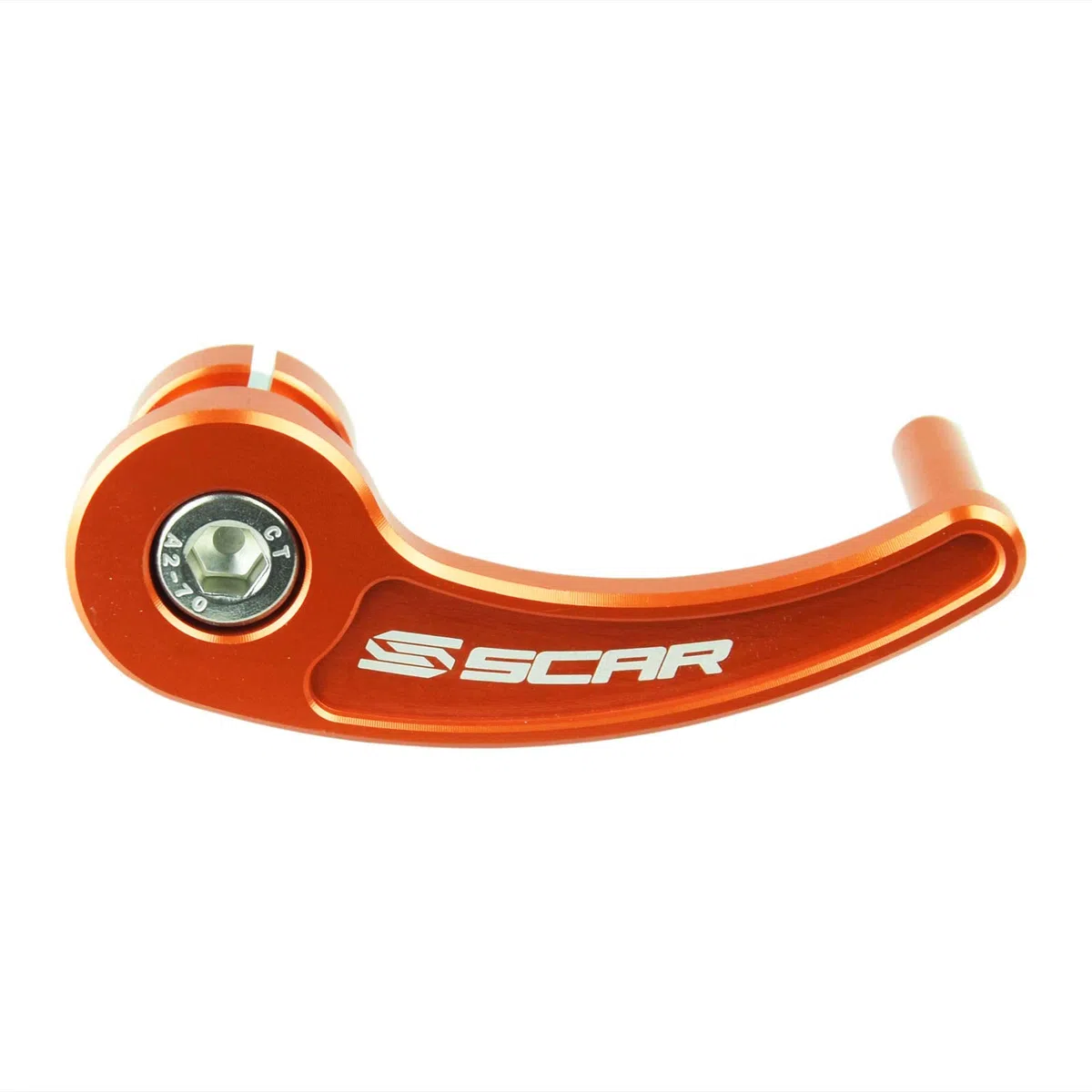 SCAR Estrattore Perno Ruota Anteriore Compatibile con KTM EXC TPI EXCF 125 150 250 300 350 450 500 15-22 - Arancione