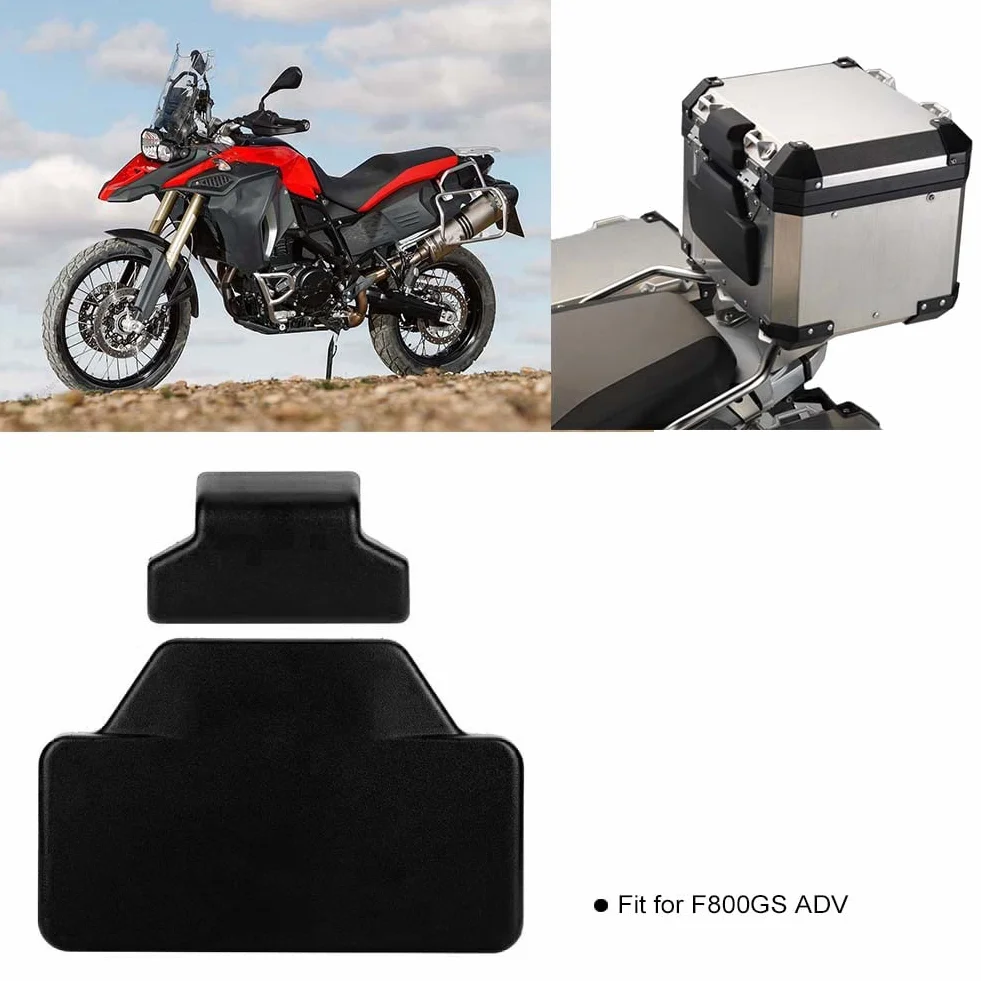 Imbottitura Poggiamoto Posteriore in Gomma, Imbottitura Schienale Passeggero Bagagliaio Borsa Sella Adatta per F800GS (Nero)