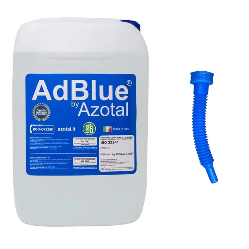 AdBlue,per Motori gasolio,con Tubo di riempimento 10L