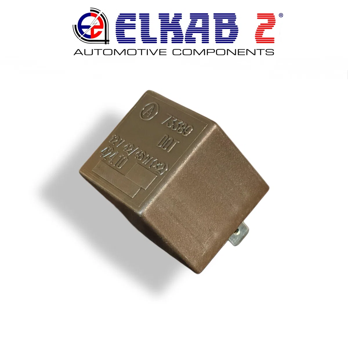 Generico Relè Marrone 12v 42/46w x2 Lampeggio indicatori di direzione, Freccie, Intermittenza Adatto per Fiat, Lancia, AlfaRomeo, Autobianchi