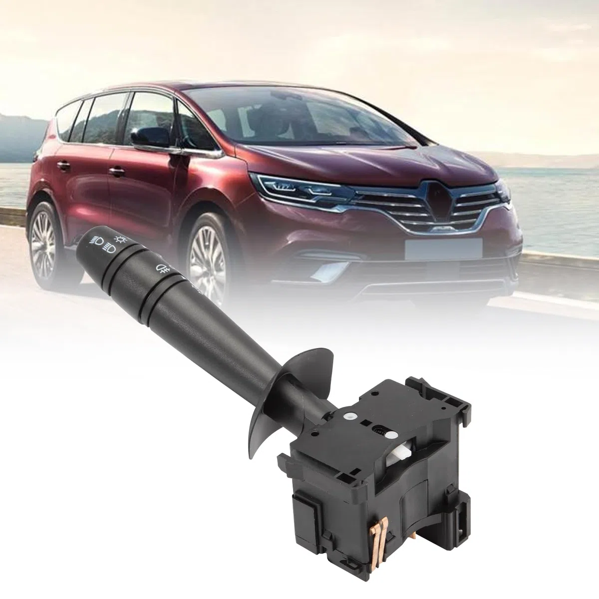Commodo di illuminazione e indicatori di direzione 93160239 per VIVARO ESPACE LAGUNA TRAFIC 4410524 interruttore di direzione Interruttore piantone sterzo 7701048912