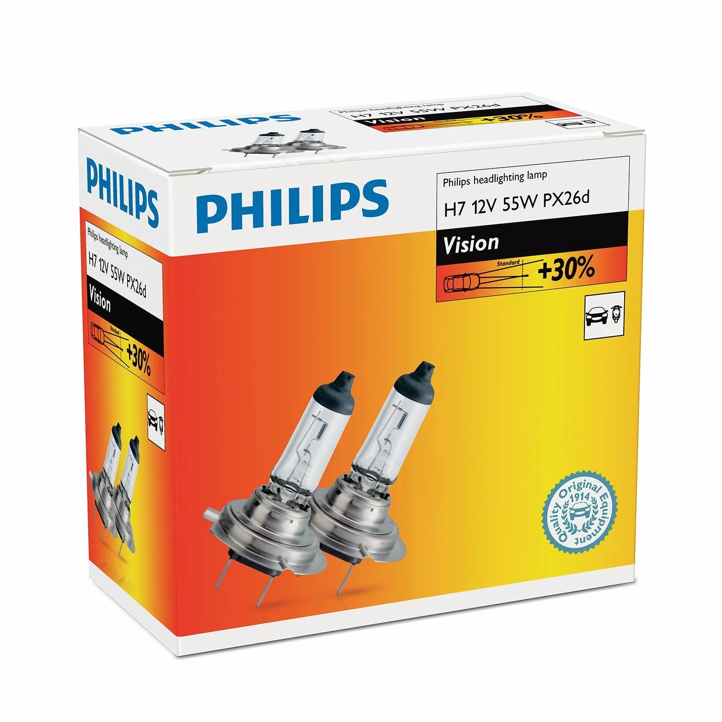 PHILIPS Spain MT-PH, 12972PRC2 Lampadine H7