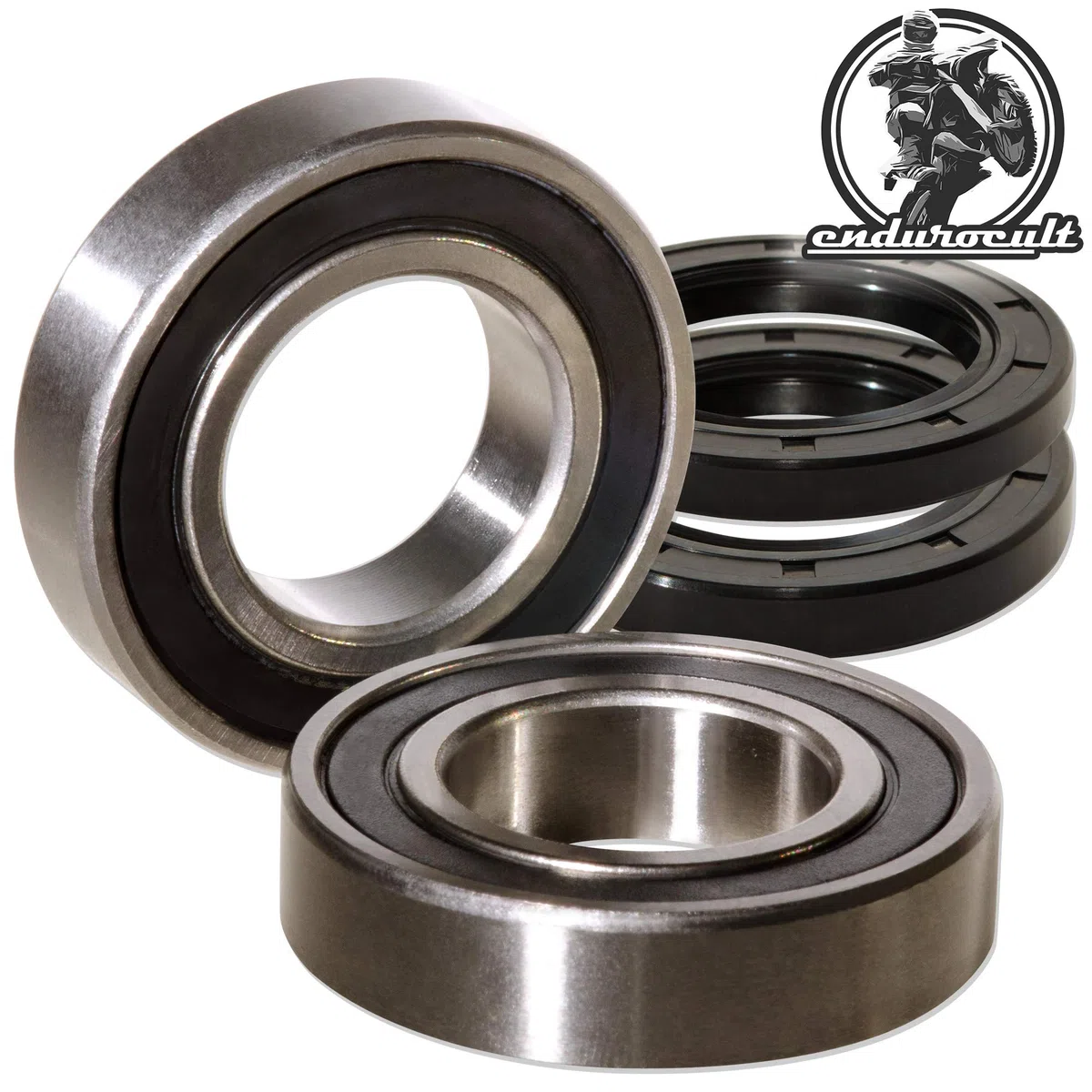Kit cuscinetti per ruota posteriore, compatibile con KTM SX-F/EXC-F/TC/TE/FC/FE 125/200/250/300/350/400/450/500