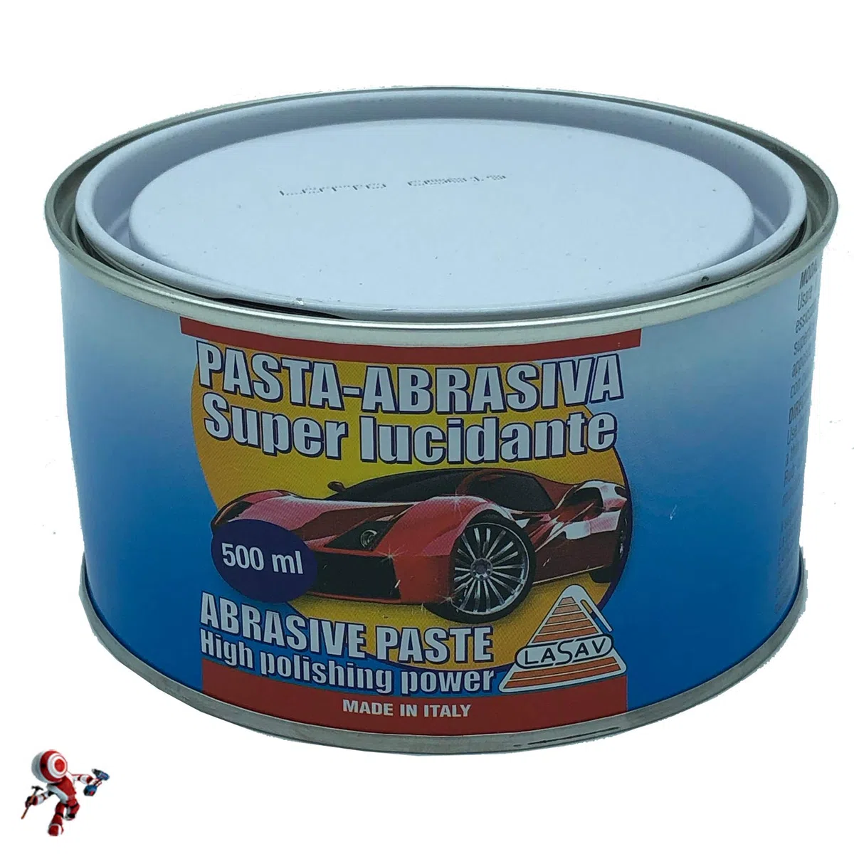 Pasta abrasiva per carrozzeria graffi auto strisciate macchie lucidante 500 ml