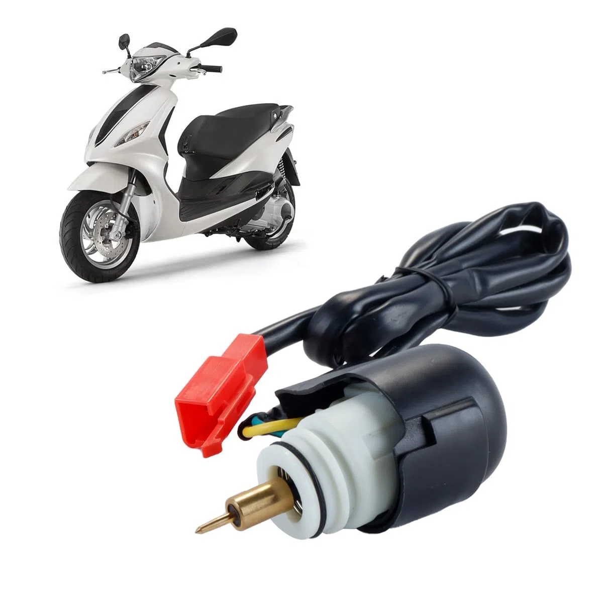 Carburatore di avviamento 12V con starter elettrico automatico – E-Choke e ammortizzatore elettronico per CVK VOG FLY VESPA 150 250 260 300