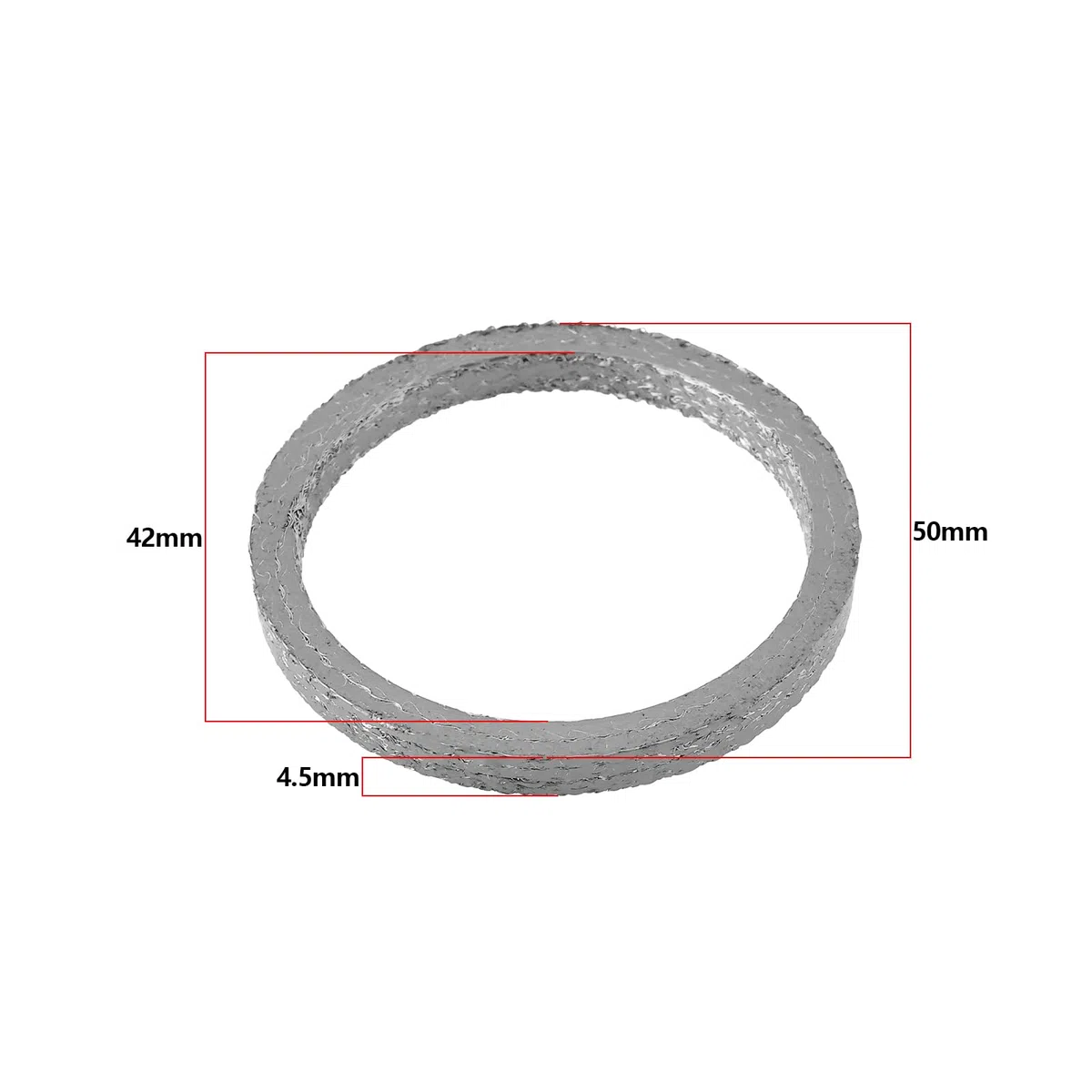 1 Paio Guarnizioni Moto 65324-83A 17048-98 65324-83B 65834-98-X2 Compatibile con Ha-rley Davidson (1984-Up) 50x42x4,5mm