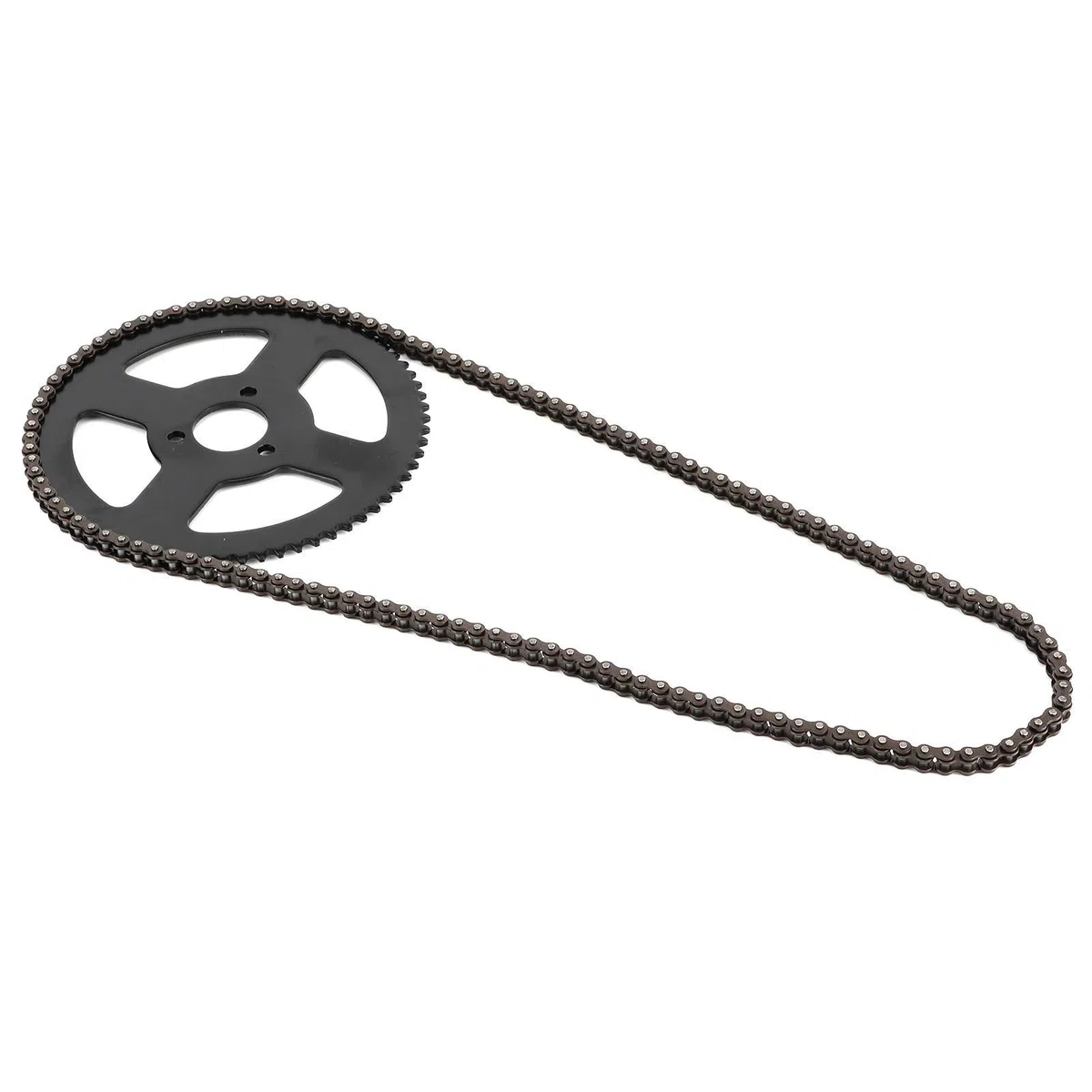 Shopping Pazzo Catene Pocket Bike, Catena Moto, Stabile per Triciclo Elettrico Mini Moto