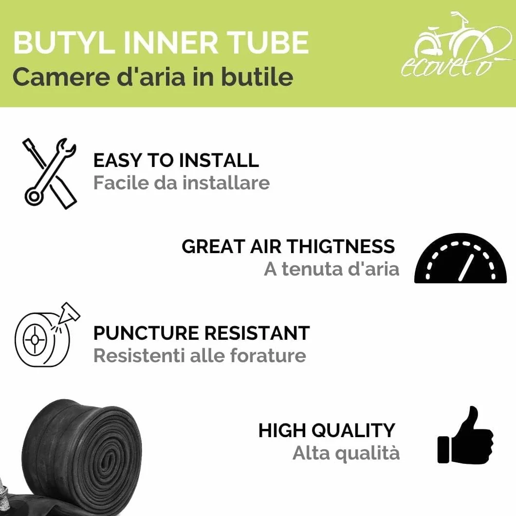 CAMERA D'ARIA 18x8-8 VALVOLA TR13 PER PNEUMATICI TRATTORINI TOSAERBA MOTOCOLTIVATORI COMPATIBILE CON 18X8.50-8
