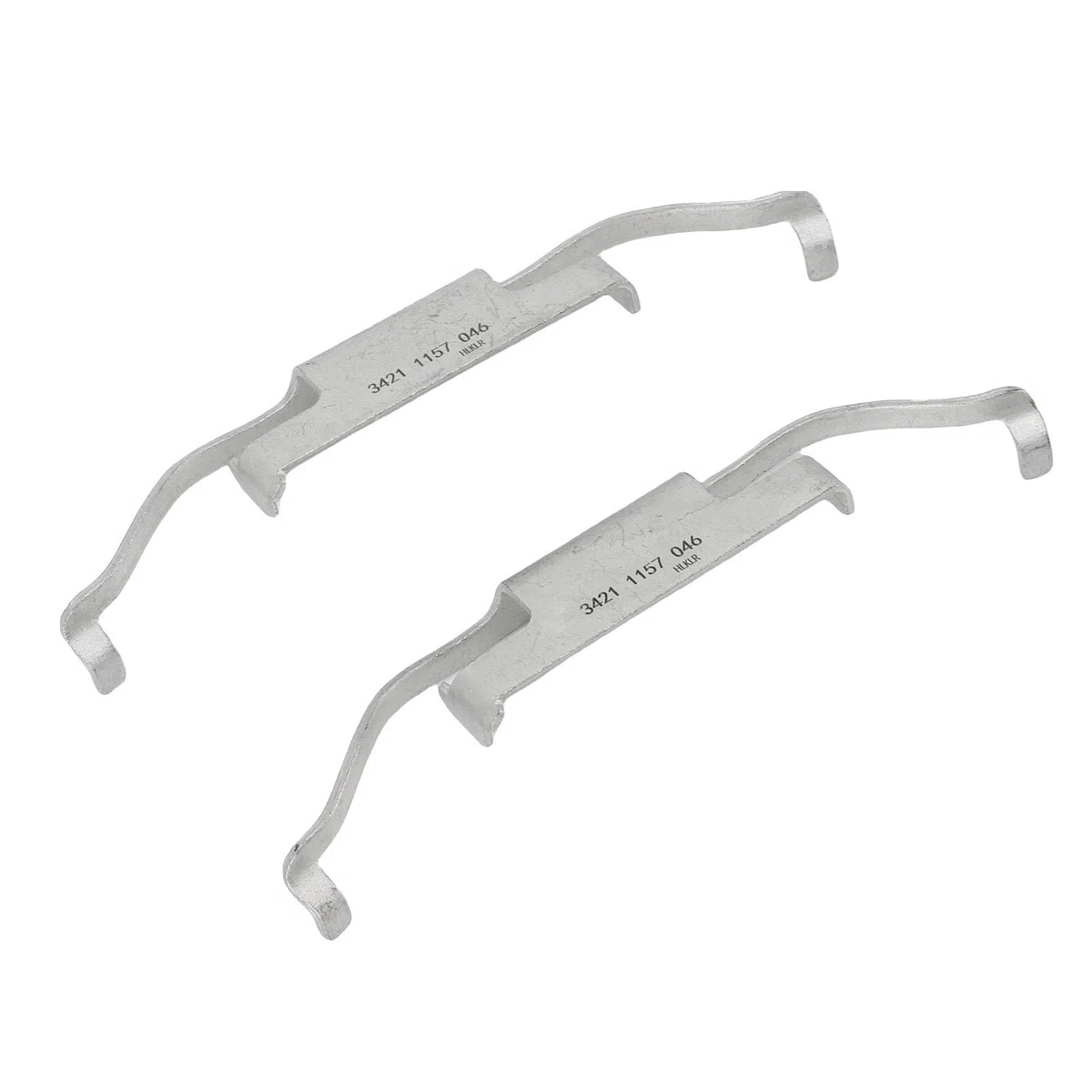 Cuifati Clamp/Holder a Molla Anti Rattle, 34211157046 Rivestimento Freno Posteriore in Lega in Metallo 1 Coppia per Auto Sostituite per E46 E90 E93 X1 Z4