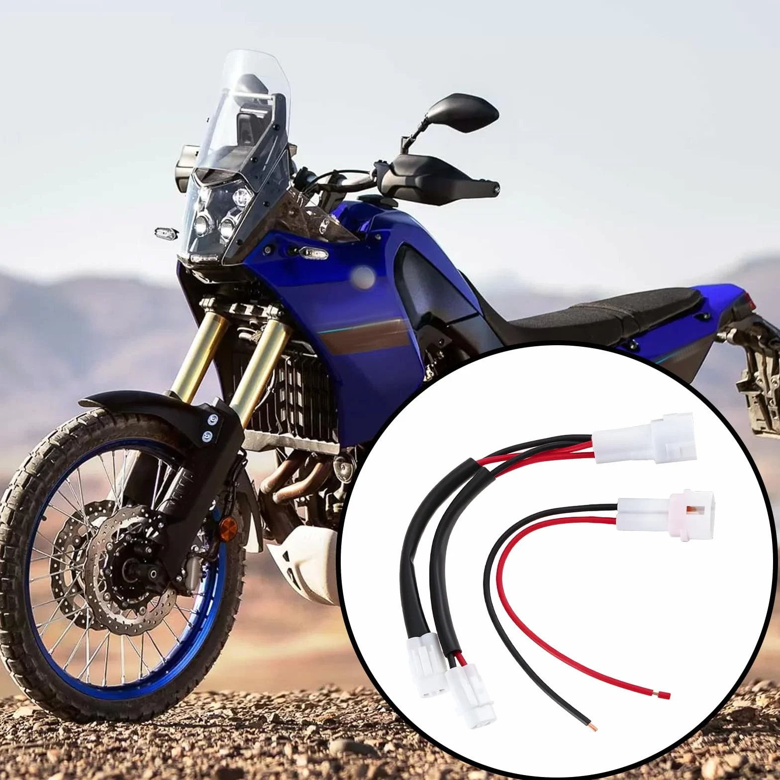 Set Di Prese Di Corrente Caricabatterie USB Luci Ausiliarie Compatibile Con Yamaha Tenere 700