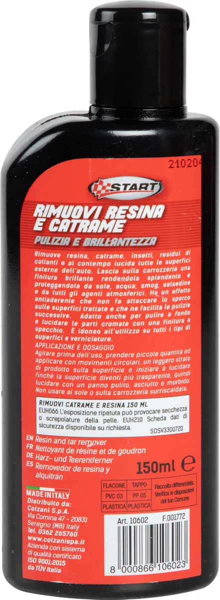 Start Rimuovi resine e catrame 150ml