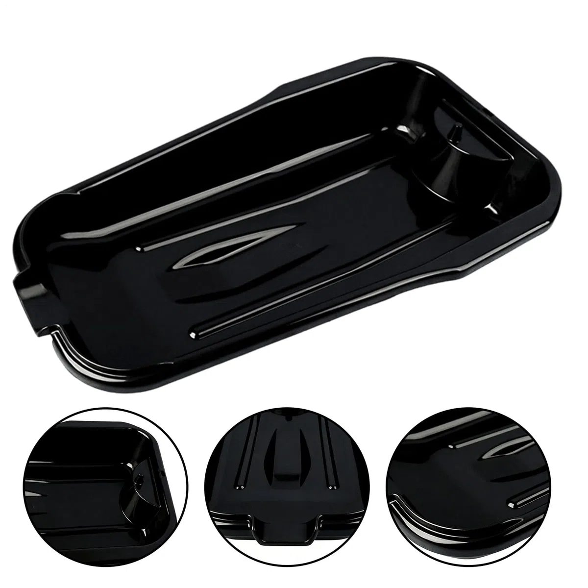 Padella per cambio olio, a bocca larga, multifunzionale, per officina, garage, auto, assistenza, professionisti, meccanici