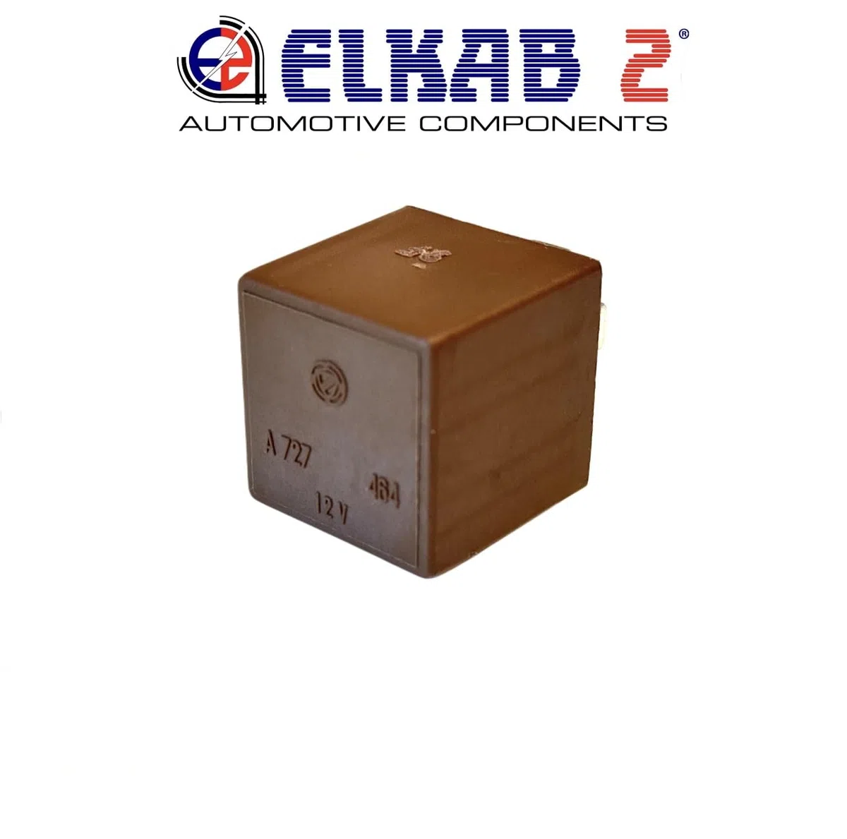 Relè Ritardatore Marrone 12V 5Contatti 7621830 Compatibile Fiat, Lancia, Alfa A727 OEM 762183 Stilo, Panda, 500, Bravo, 156, 147, Ypsilon ORIGINALE