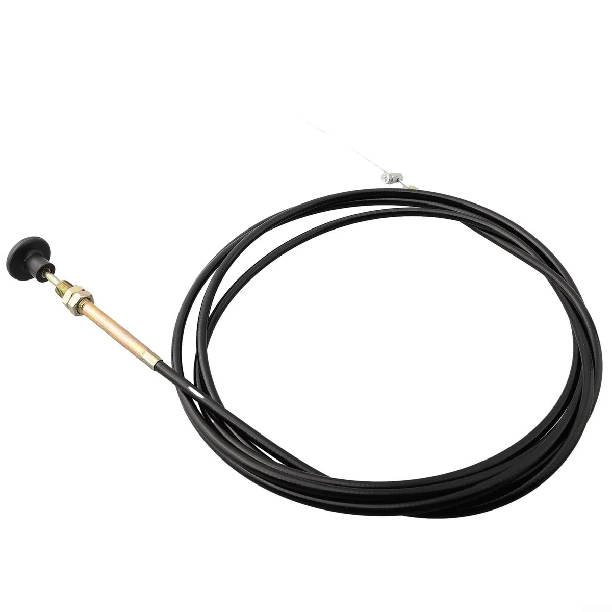 Cavo di controllo Bowden per arresto dell'arresto resistente, lunghezza 25 m per sistema acceleratore carburante motore (3,5 m)