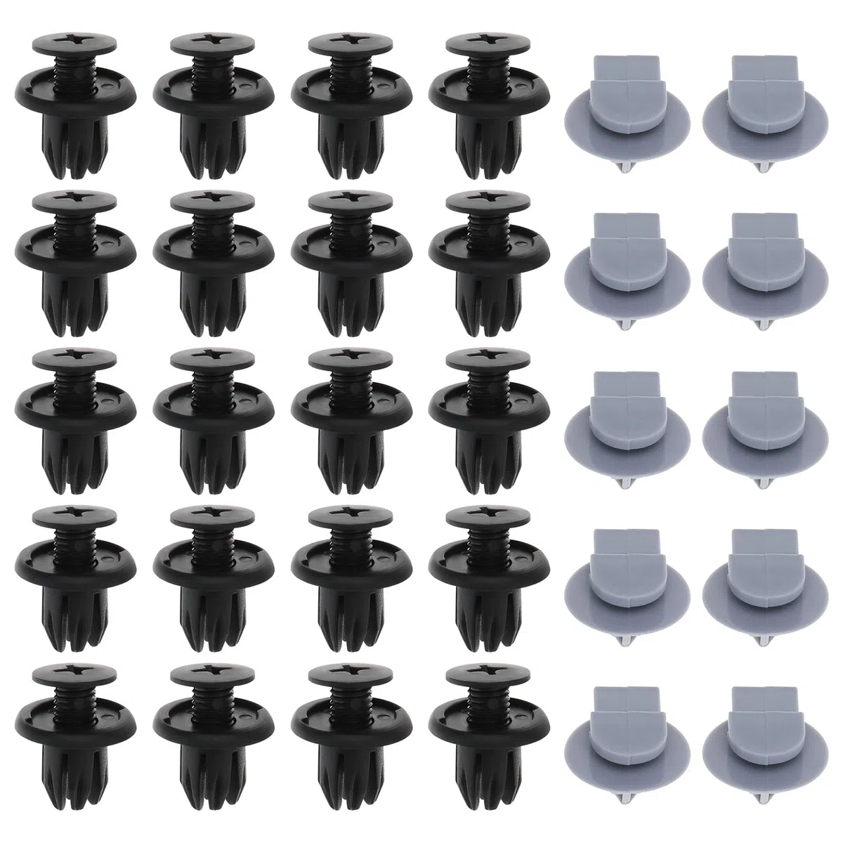 SG Store 20 clip di fissaggio per paraurti + 10 clip per passaruota compatibili con BMW MINI Cooper Cabriolet Clubman Clubvan Countryman Coupe Paceman Roadster R50 R52 R53 R55 R56 R57 R58 R59 R60 R61