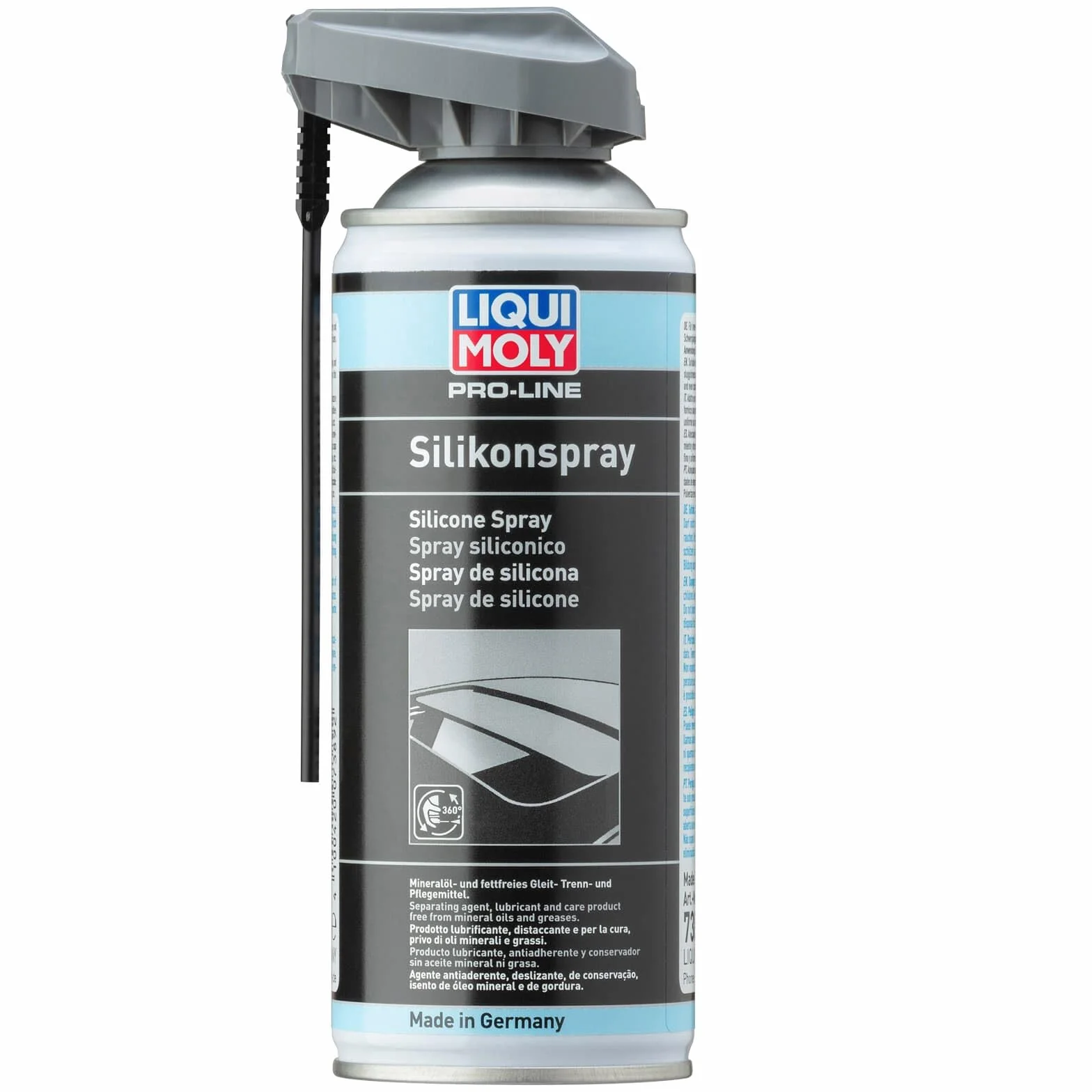 Liqui Moly PRO-Line Spray siliconico, 400 ml, Prodotto Workshop, sku: 7389