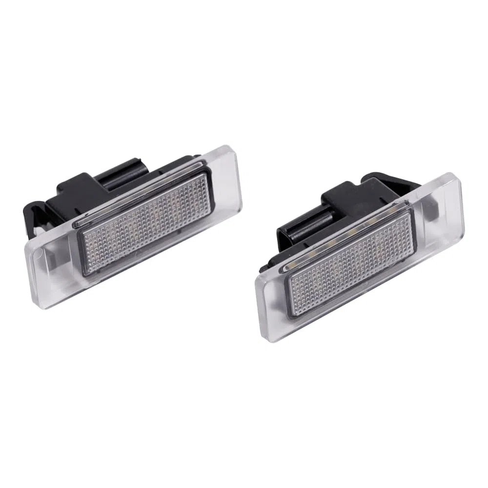 2 PZ LED Licenza Numero Targa Luce Per Renault Megane 4 Scenic IV Twingo Kangoo Koleos MK2 Clio IV V Logan Sandero Dacia Duster Luci Targa per Auto