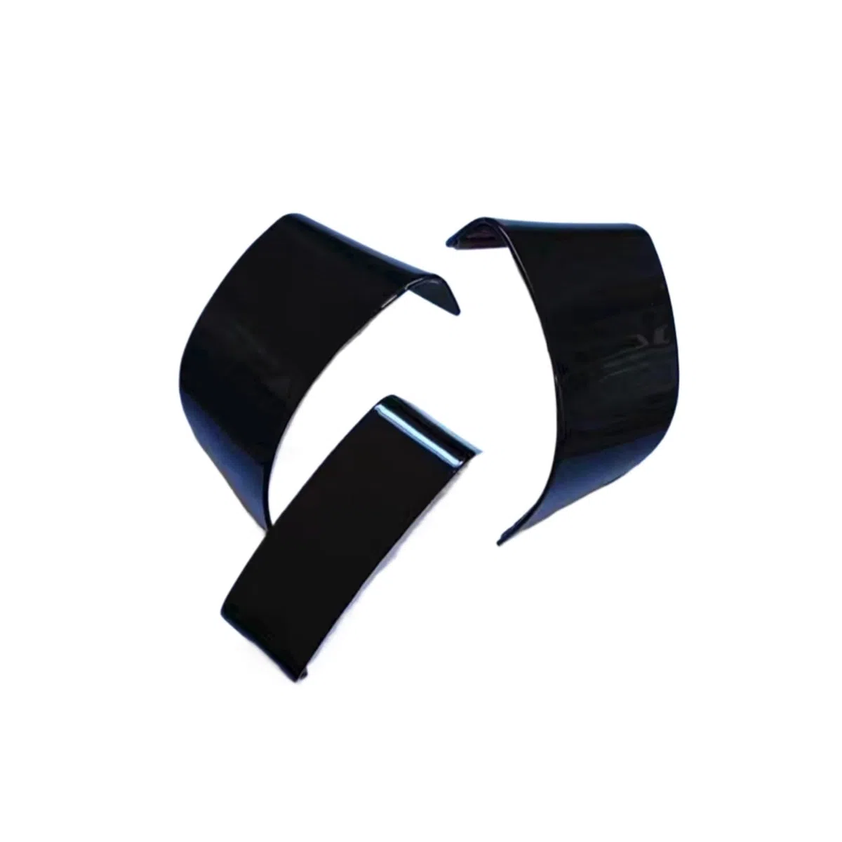 Interni Auto Accessori Per VW Per Golf 5 MK5 Per Passat B6 Per Jetta Per Tiguan 2007 2008 2009 2010 2011 ABS Fibra di carbonio Volante dell'automobile Patch decorativa Adesivo Auto Trim