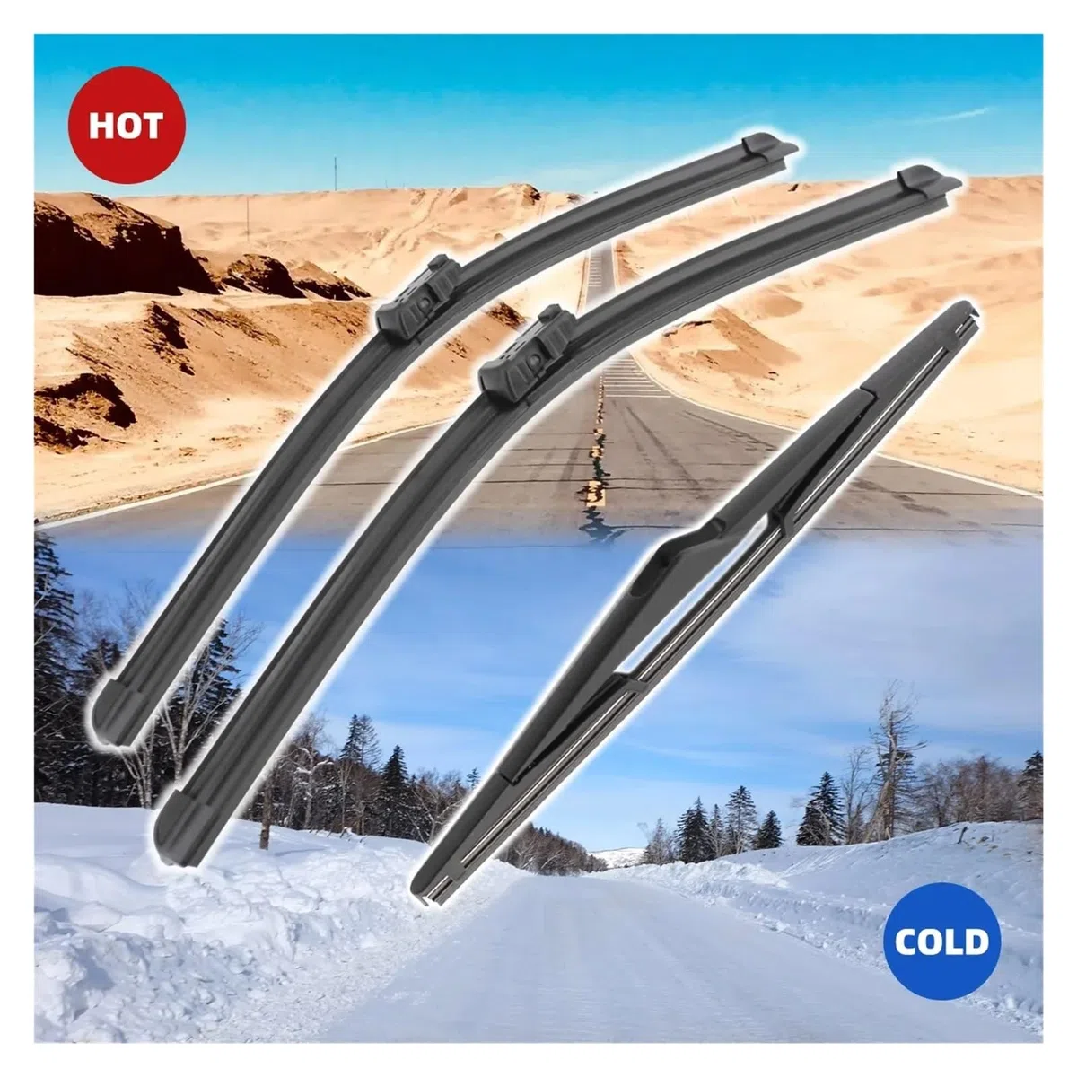 Tergicristallo Per Ford Per Fiesta MK6 2008 2009 2010 2011 2012 2013 2014 2015 2016 26 "+ 15" + 12" Anteriore Tergicristallo Posteriore Parabrezza Accessori Finestre Tergicristalli
