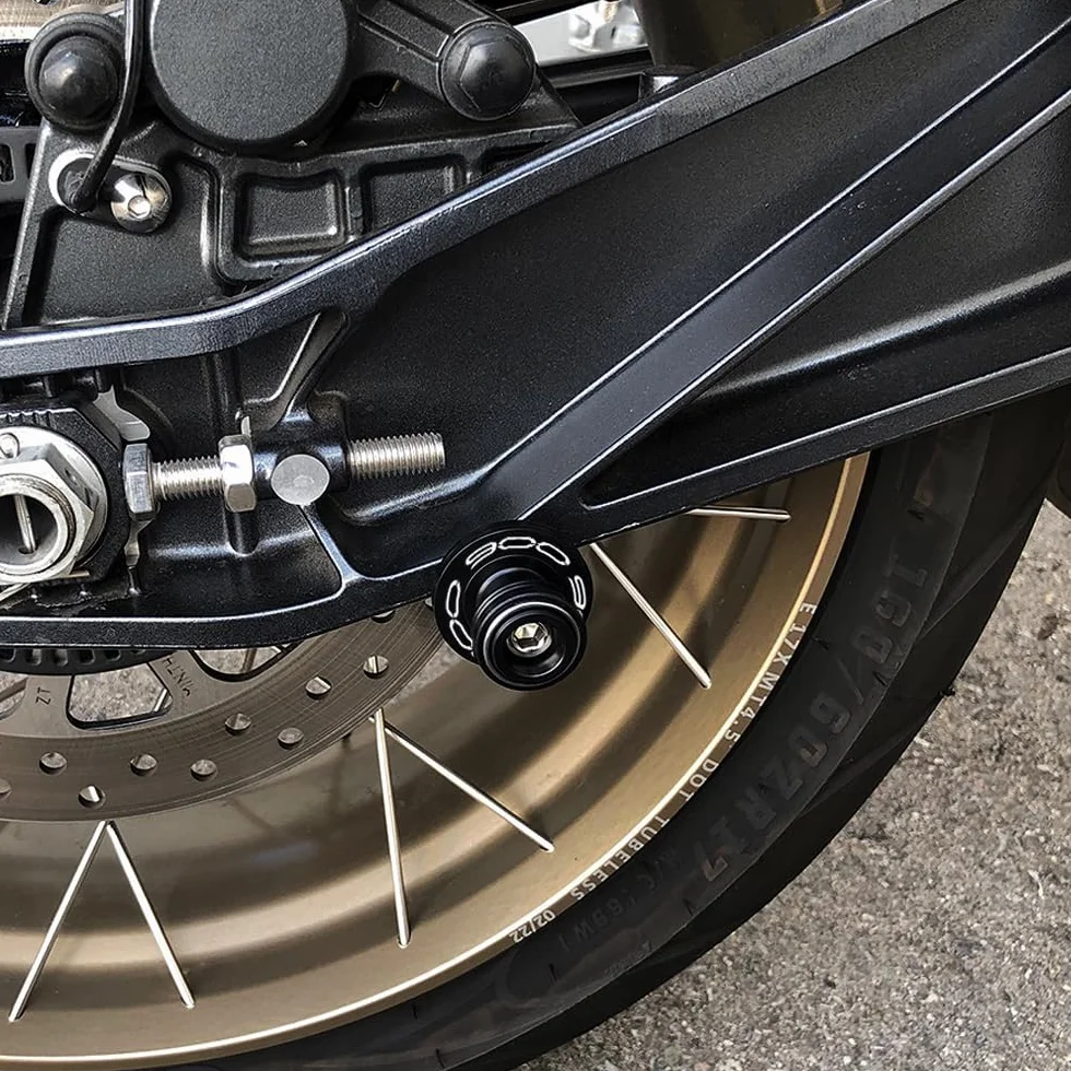 Per Kawasaki Z900 Z 900 Z900RS Z900SE Z900ABS Z900 RS SE ABS 2017-2024 2025 alluminio M8 moto Accessori per forcellone posteriore Supporti Nottolini Cavalletto Vite
