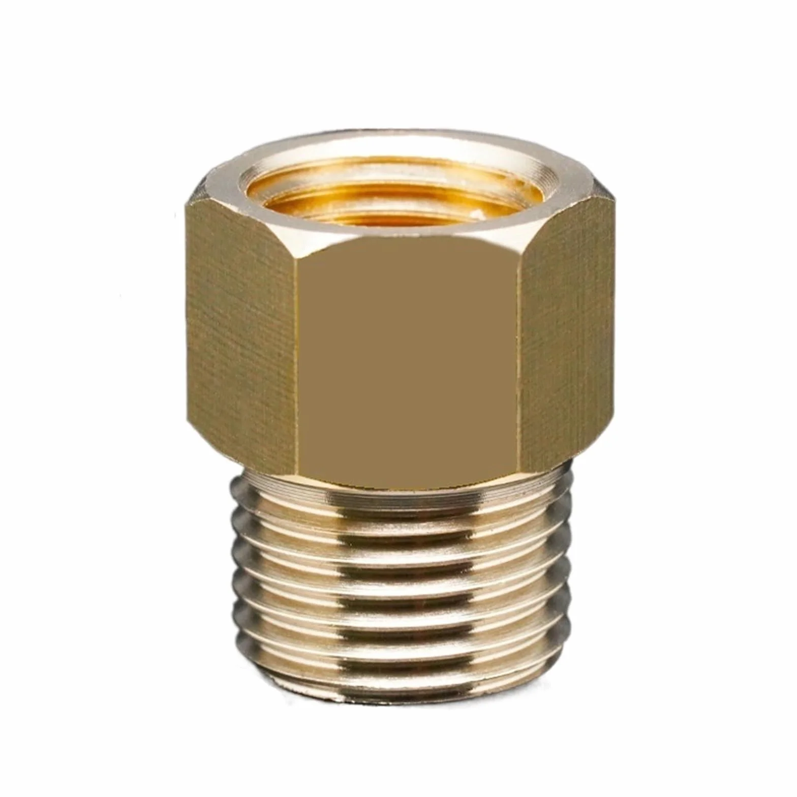 Adattatore per tubo in ottone filettatura maschio femmina M14 M16