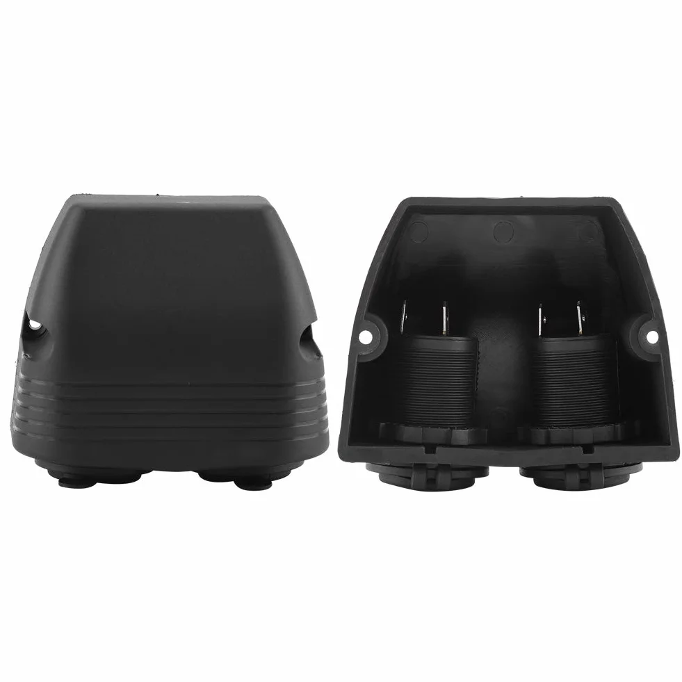 Presa Accendisigari 12V-24V, Presa Accendisigari a Doppia Porta per Barca, Auto, Veicolo Marino, Moto, ATV,decorazioni